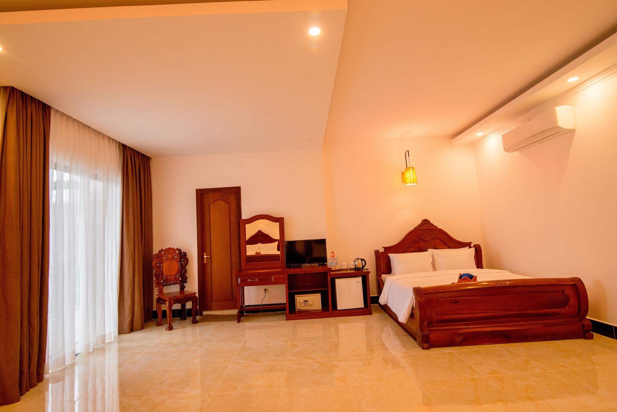 8m2 studio Vrijstaande woning, met 19 privé badkamer in Sala Kamreuk Siem Reap Buitenkant foto