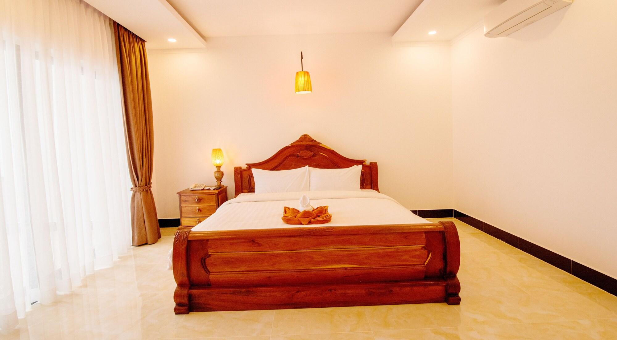 8m2 studio Vrijstaande woning, met 19 privé badkamer in Sala Kamreuk Siem Reap Buitenkant foto