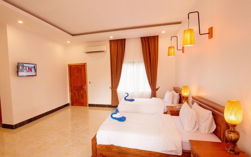 8m2 studio Vrijstaande woning, met 19 privé badkamer in Sala Kamreuk Siem Reap Buitenkant foto