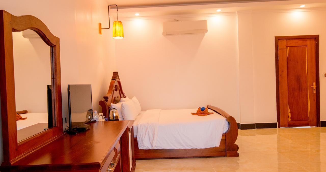 8m2 studio Vrijstaande woning, met 19 privé badkamer in Sala Kamreuk Siem Reap Buitenkant foto
