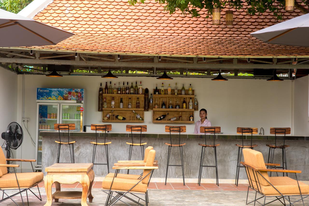 8m2 studio Vrijstaande woning, met 19 privé badkamer in Sala Kamreuk Siem Reap Buitenkant foto