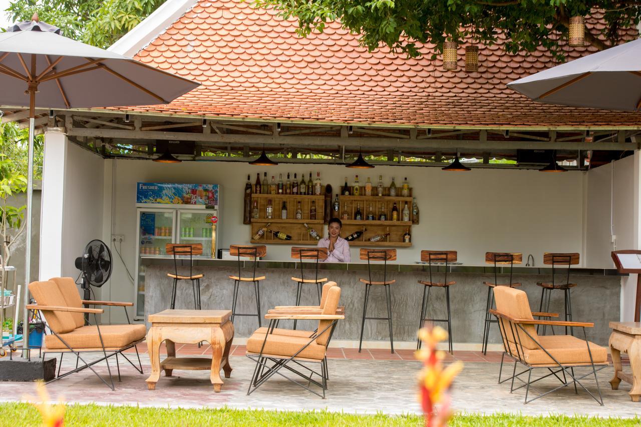 8m2 studio Vrijstaande woning, met 19 privé badkamer in Sala Kamreuk Siem Reap Buitenkant foto