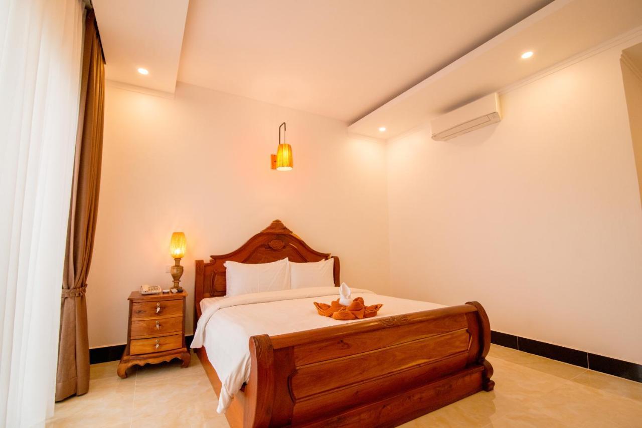 8m2 studio Vrijstaande woning, met 19 privé badkamer in Sala Kamreuk Siem Reap Buitenkant foto