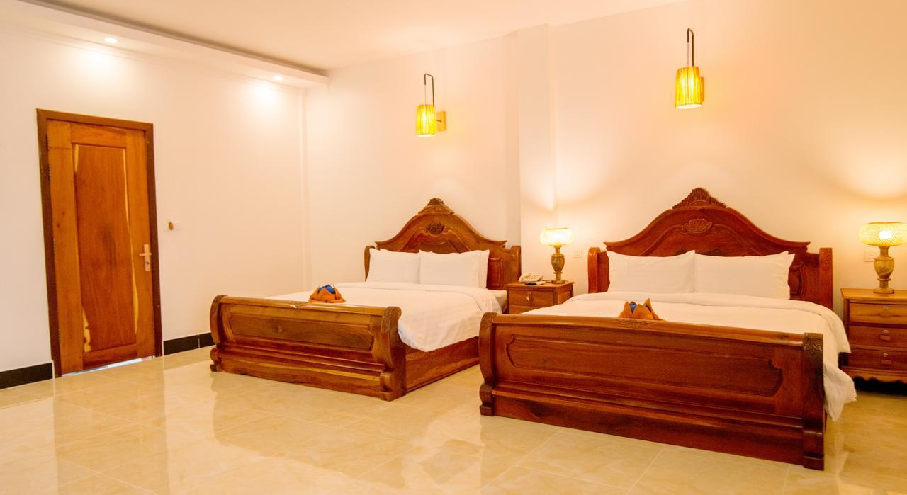 8m2 studio Vrijstaande woning, met 19 privé badkamer in Sala Kamreuk Siem Reap Buitenkant foto