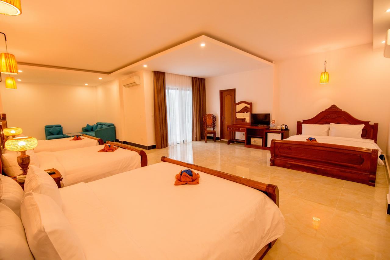 8m2 studio Vrijstaande woning, met 19 privé badkamer in Sala Kamreuk Siem Reap Buitenkant foto