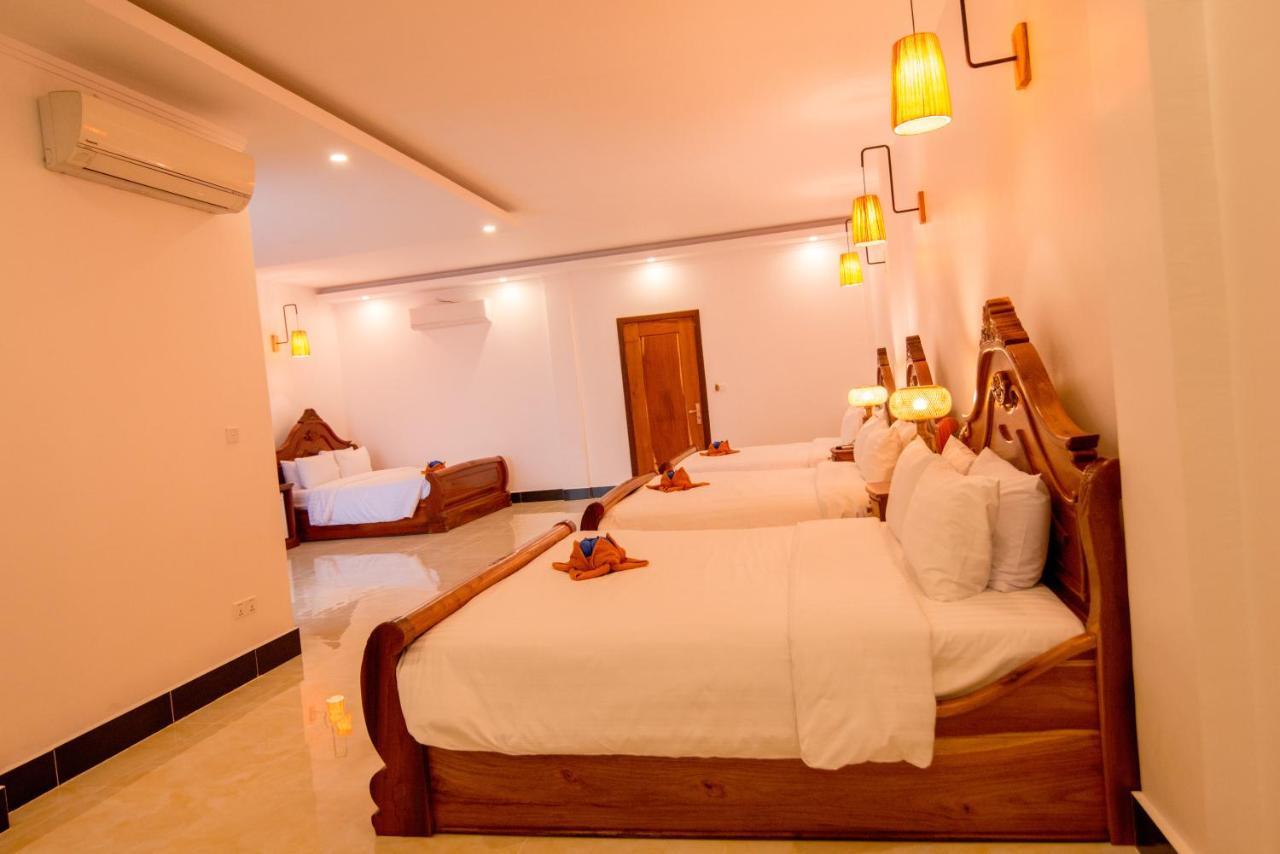 8m2 studio Vrijstaande woning, met 19 privé badkamer in Sala Kamreuk Siem Reap Buitenkant foto