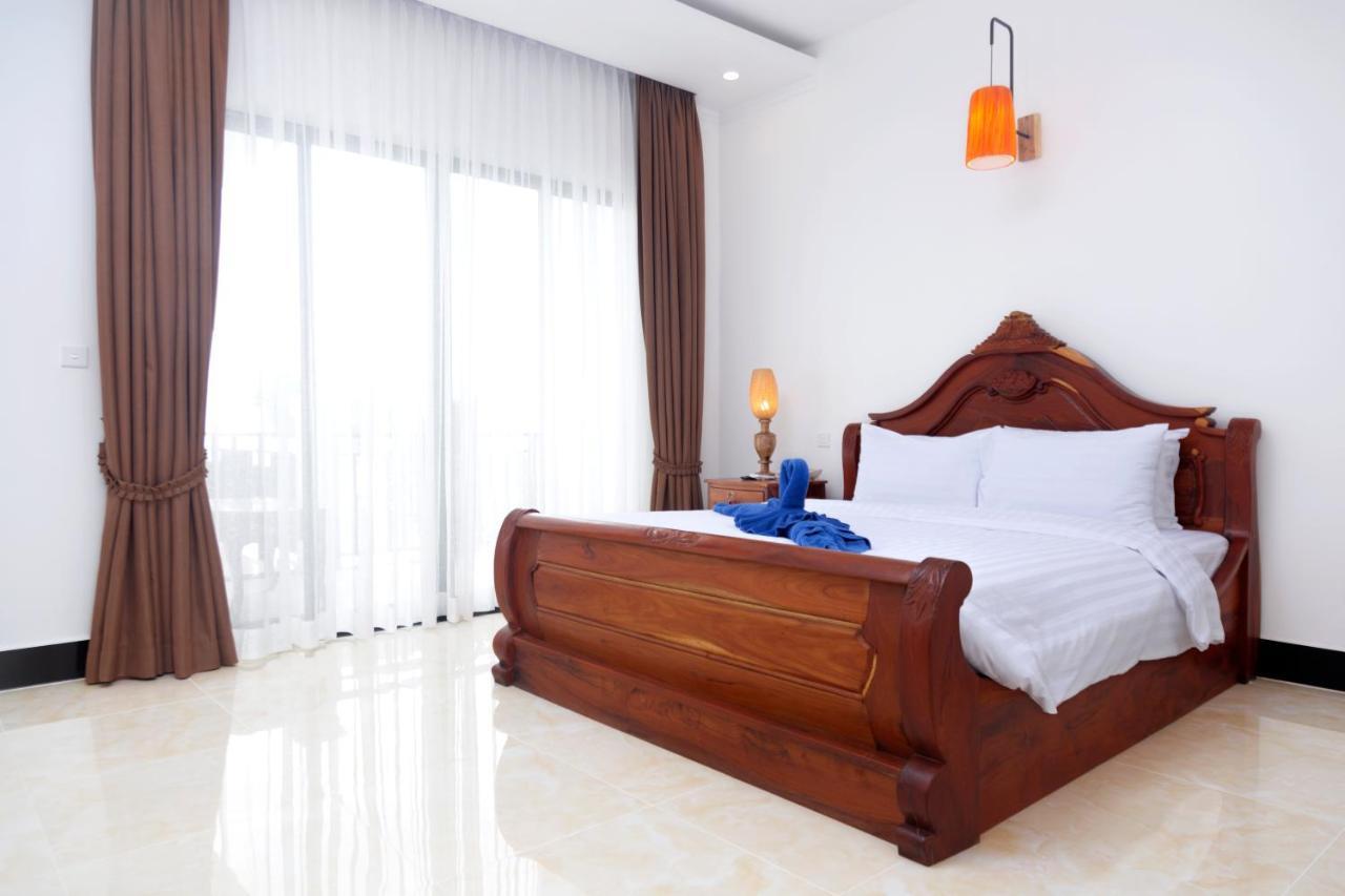 8m2 studio Vrijstaande woning, met 19 privé badkamer in Sala Kamreuk Siem Reap Buitenkant foto