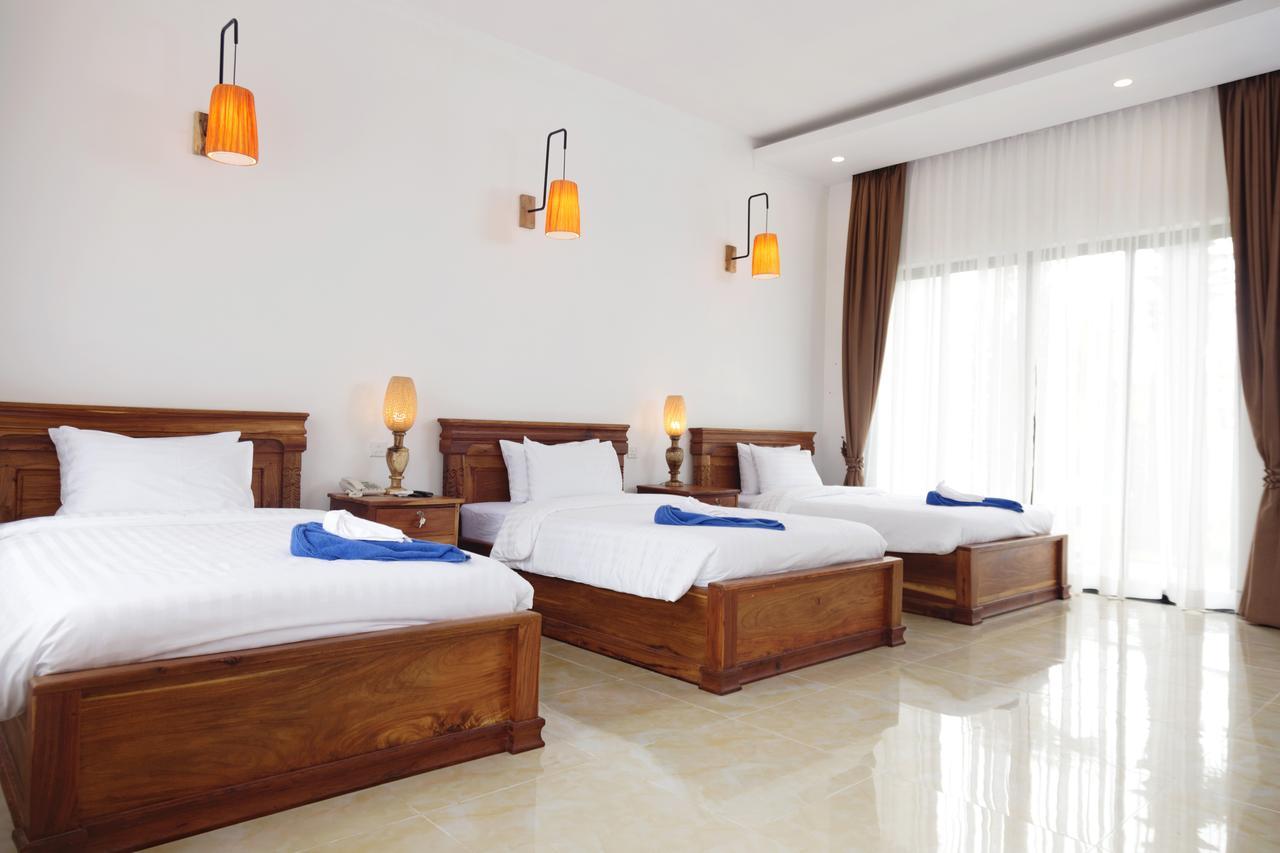 8m2 studio Vrijstaande woning, met 19 privé badkamer in Sala Kamreuk Siem Reap Buitenkant foto