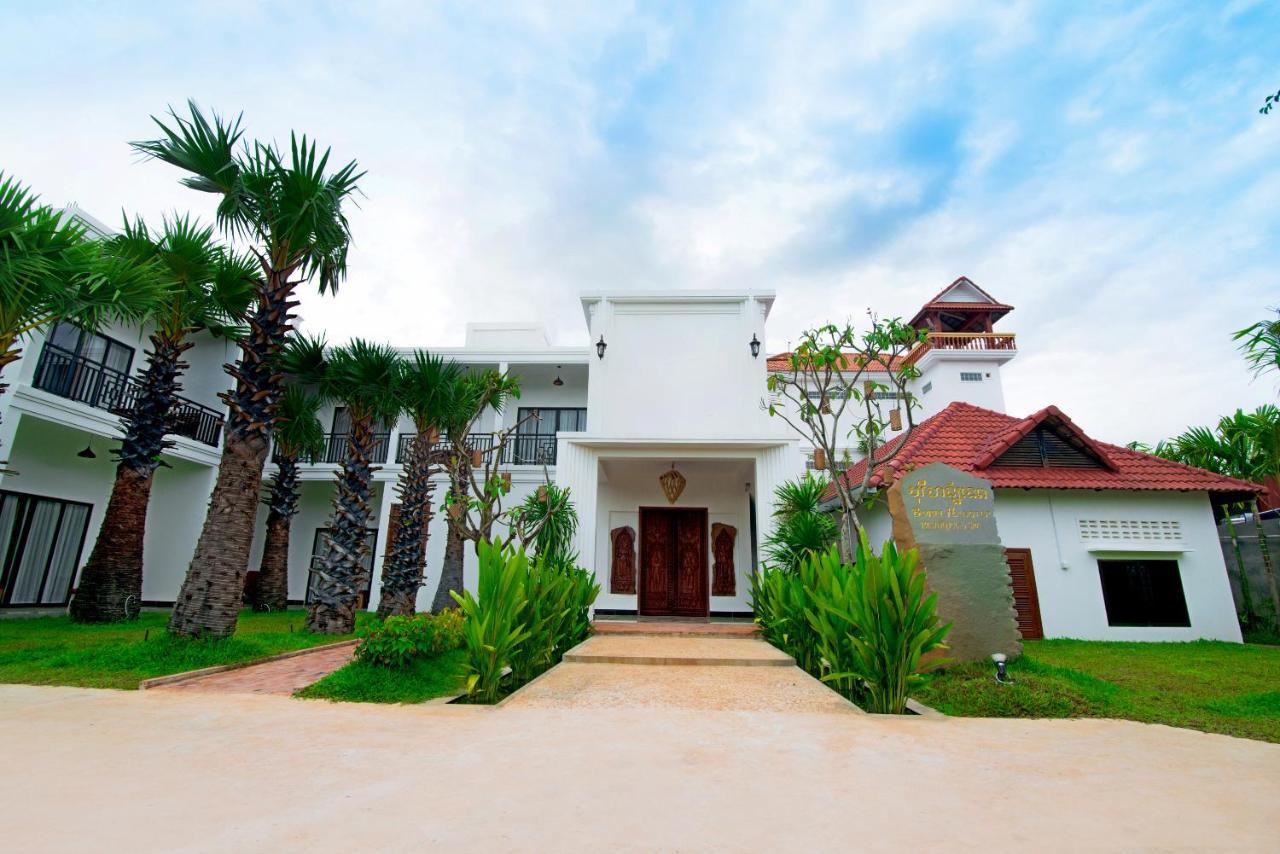 8m2 studio Vrijstaande woning, met 19 privé badkamer in Sala Kamreuk Siem Reap Buitenkant foto