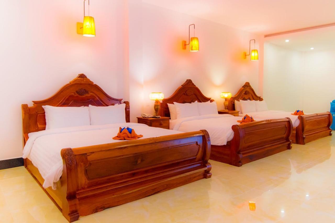 8m2 studio Vrijstaande woning, met 19 privé badkamer in Sala Kamreuk Siem Reap Buitenkant foto