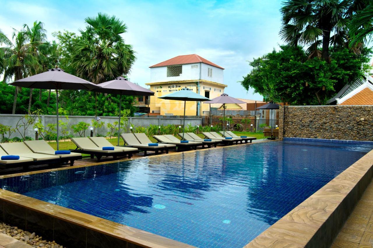 8m2 studio Vrijstaande woning, met 19 privé badkamer in Sala Kamreuk Siem Reap Buitenkant foto