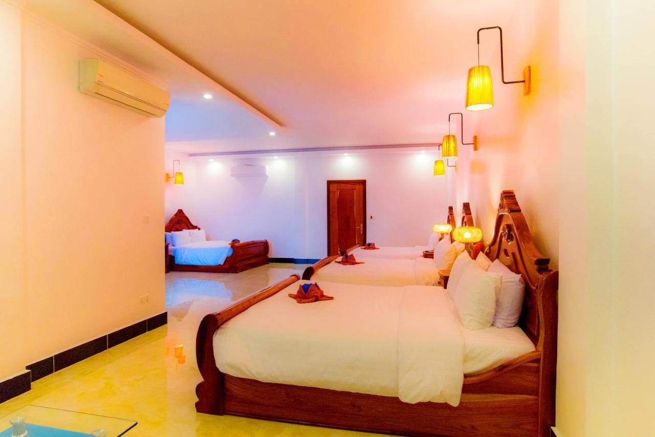 8m2 studio Vrijstaande woning, met 19 privé badkamer in Sala Kamreuk Siem Reap Buitenkant foto