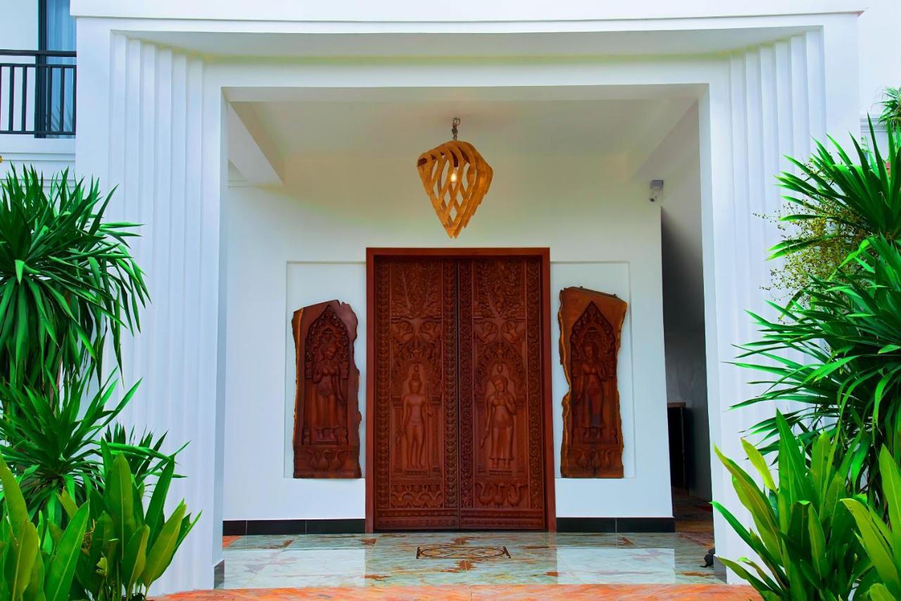 8m2 studio Vrijstaande woning, met 19 privé badkamer in Sala Kamreuk Siem Reap Buitenkant foto